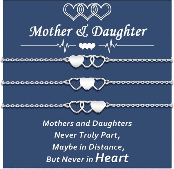 Matching Mother Daughter Bracelet Set - Perfect Gift for Mother's Day