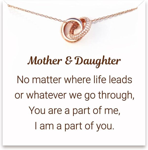 Meaningful Mother Daughter Necklace - Perfect Gift for Mom